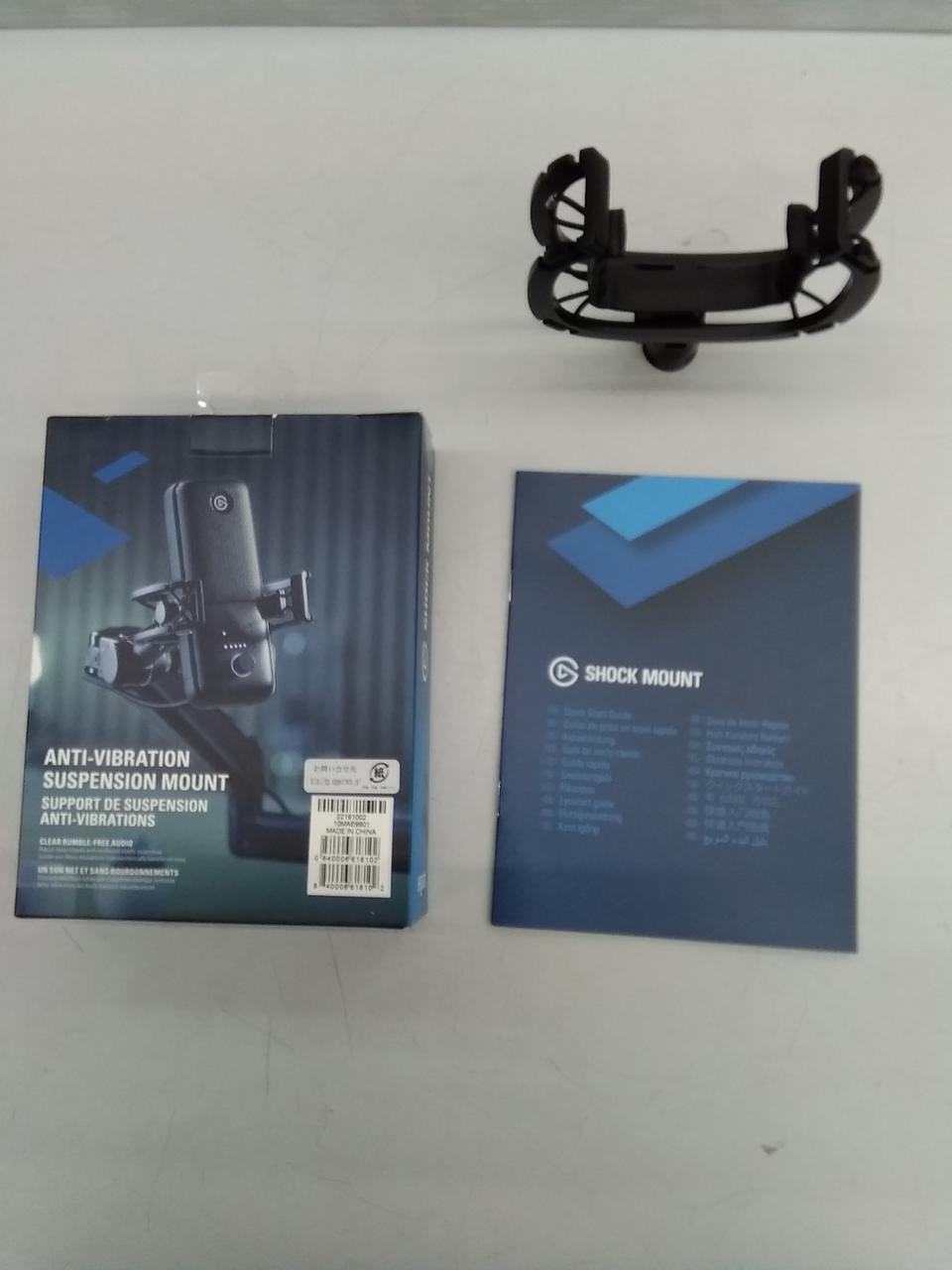 Elgato WAVE 3 Condenser Microphone Kit Pop Filter Shock Mount Used