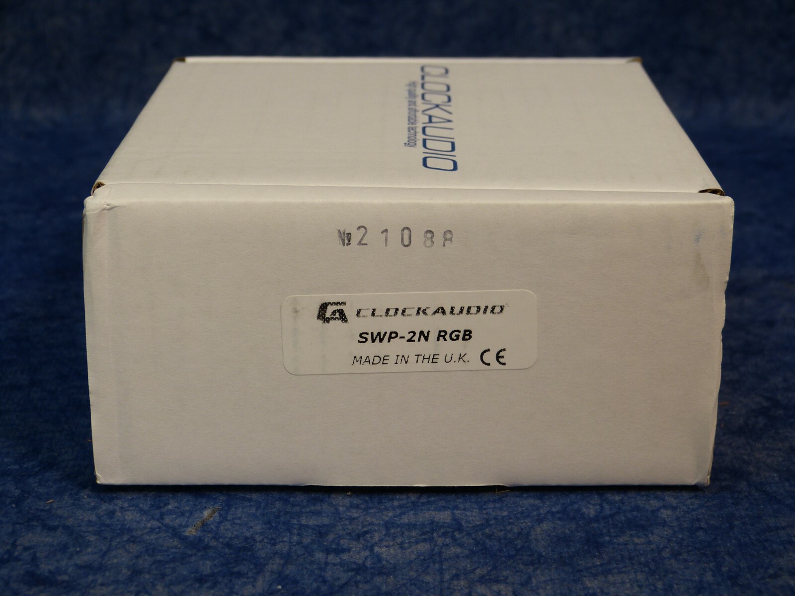 Clockaudio SWP-2N RGB Switch Plate w RGB Halo ring & touch sensitive switch G89
