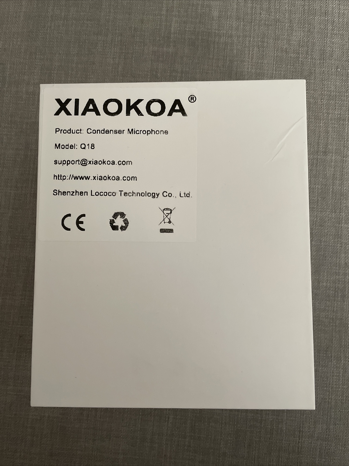 Xiaokoa Condenser Microphone Q18