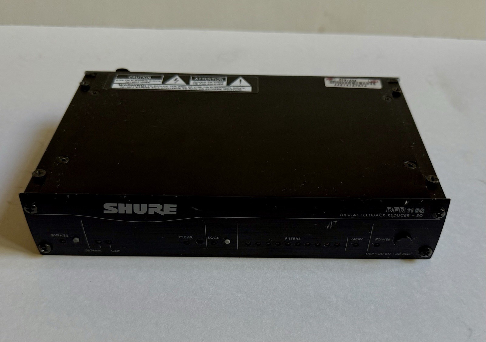Lot Of Shure And Crown Audio Equipment DFR11EQ• UT1• UT4• Prologue 14L• +++