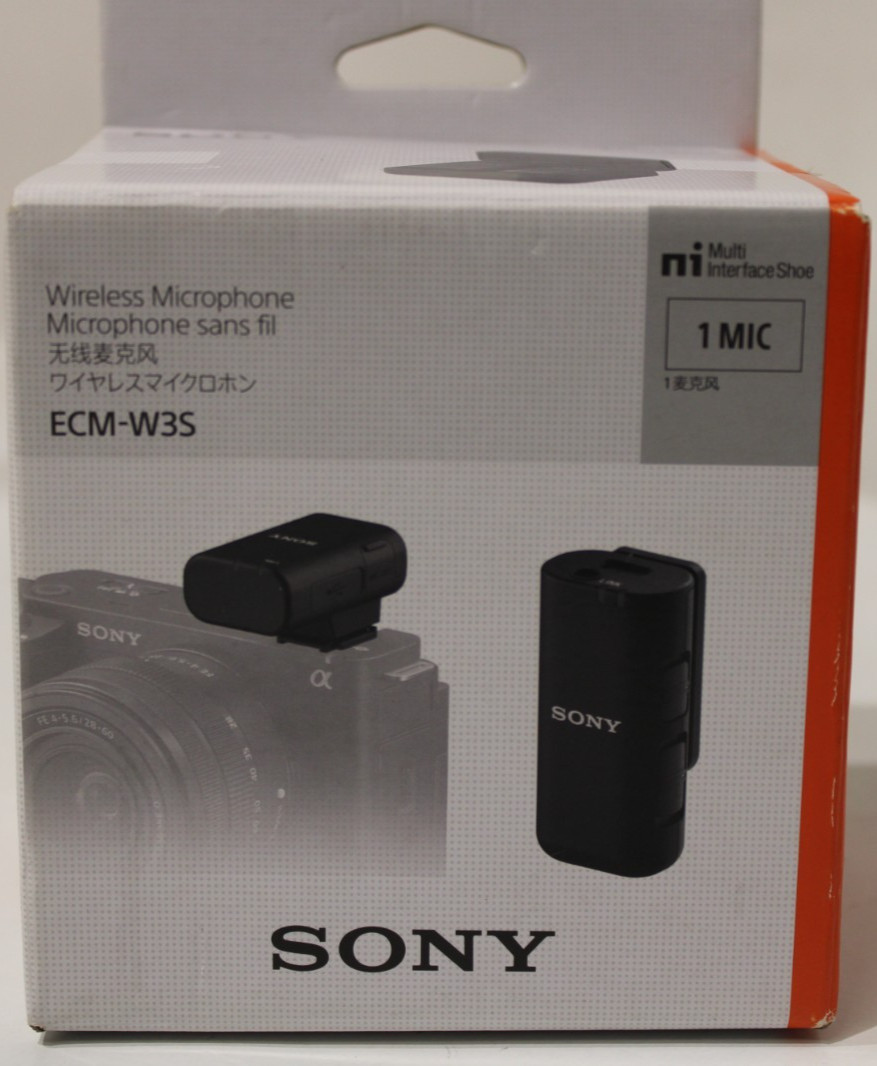 Sony ECM-W3S Wireless Microphone System with Multi Interface Shoe