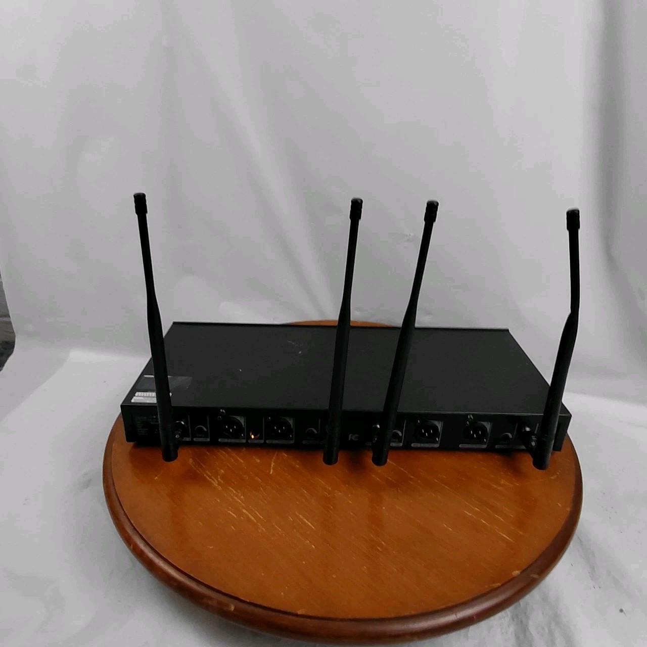 GTD Audio G-787 UHF 4-Channel Wireless Microphone Receiver NO Power Cord