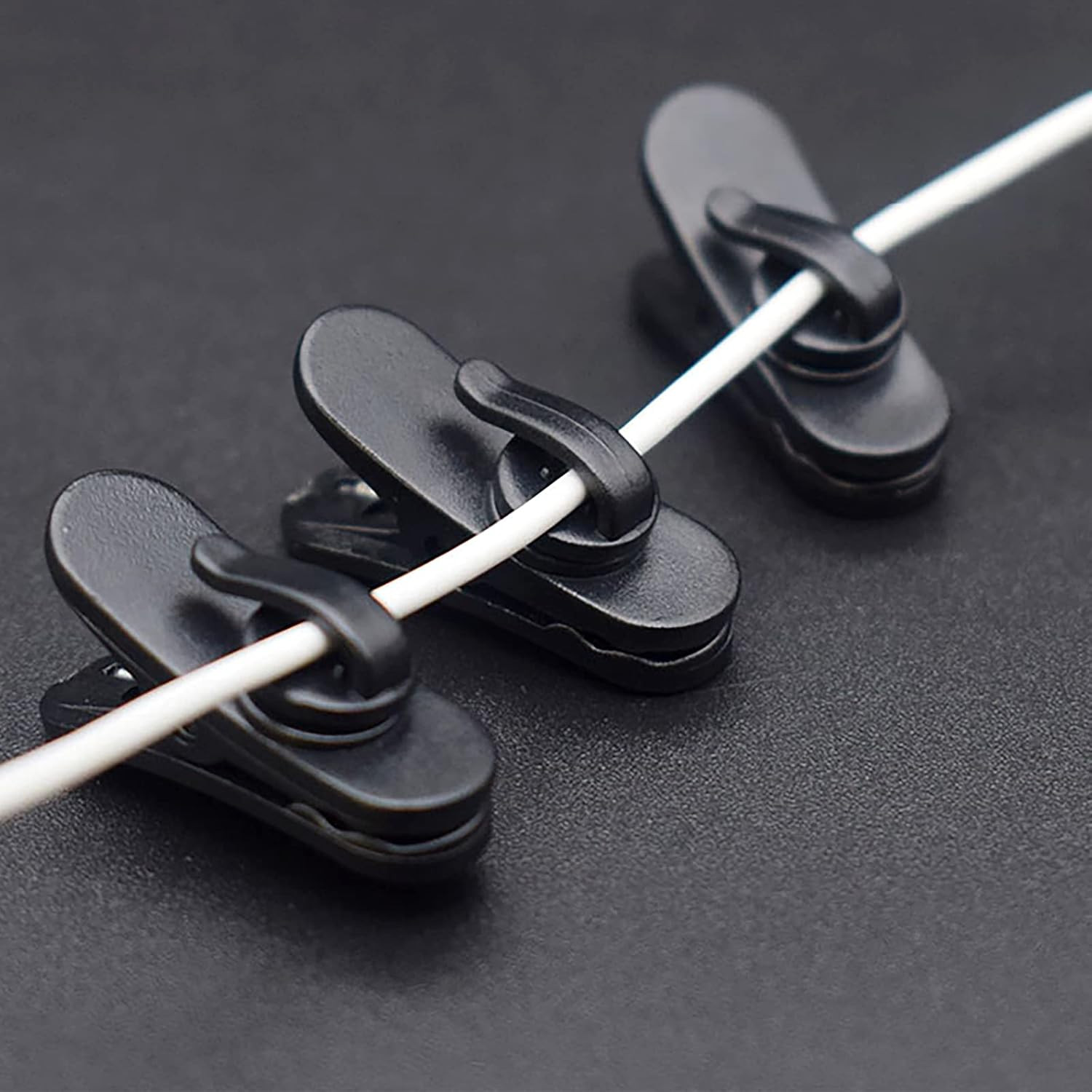 Lapel Mic Clip on Shirt Microphone Metal Tie and Plastic Wire Clips for Recordin