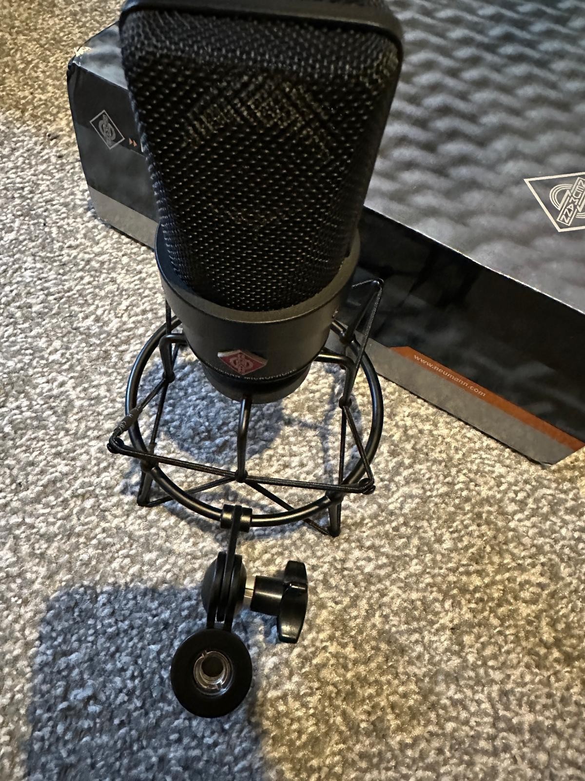 Black TLM 103 Neumann Large-Diaphragm Condenser Microphone
