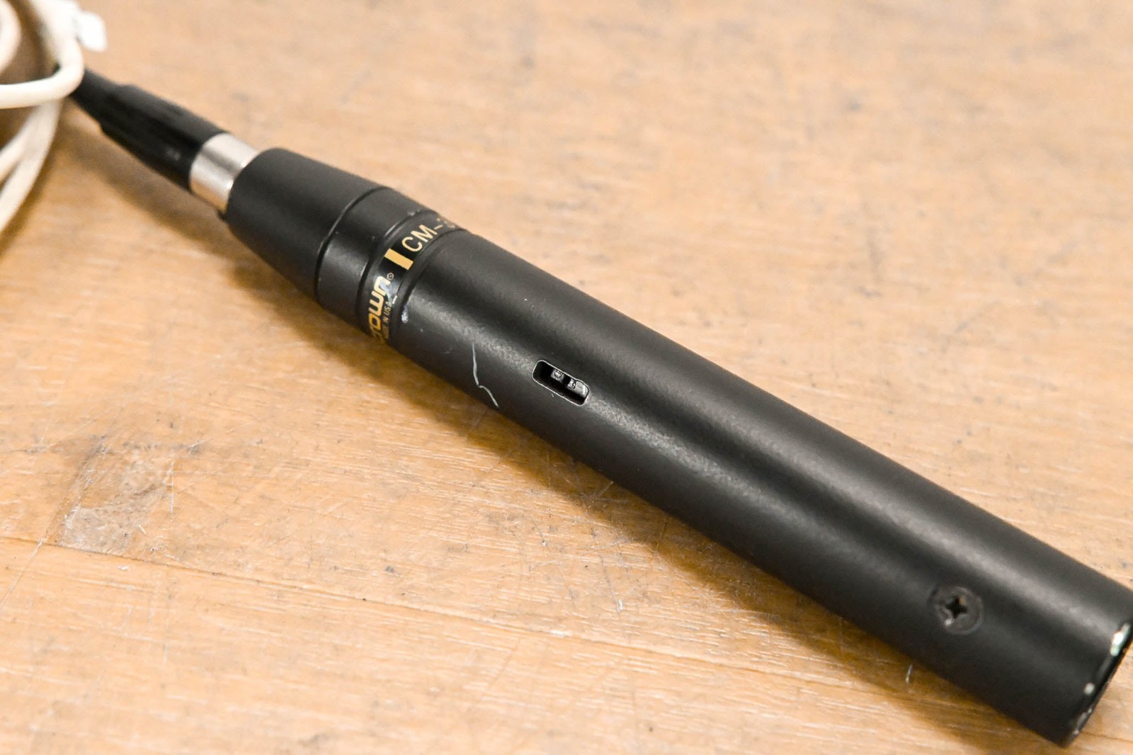 Crown CM-31W Mini Supercardioid Condenser Hanging Mic w/ Inline Preamp CG011AF