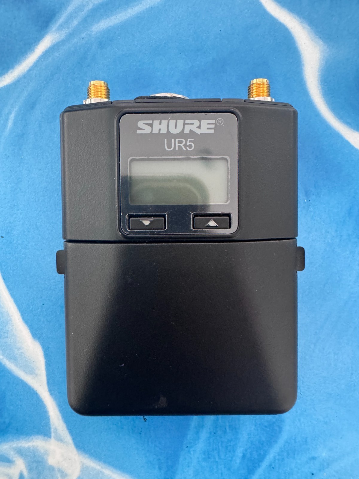 Shure UR5 Receiver h4 518-578mhz. 2 Receivers w/ Accessories Camera Hops