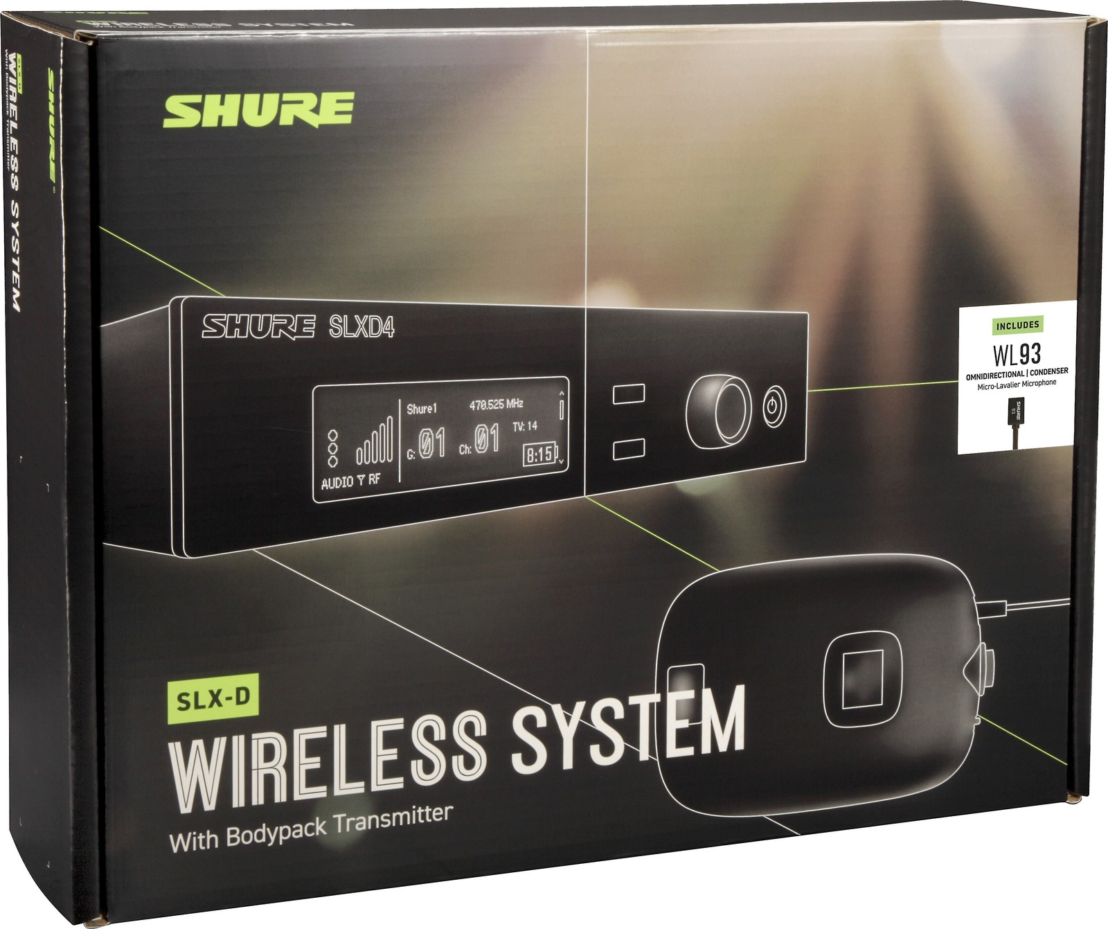Shure SLXD14/93-G58 Wireless Lavalier mic