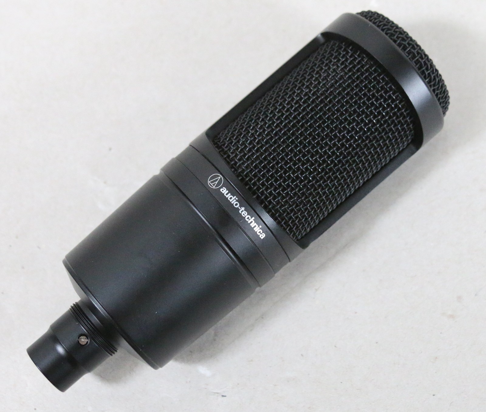 Audio-Technica AT2020 Cardioid Condenser Microphone Only Black – EXCELLENT!