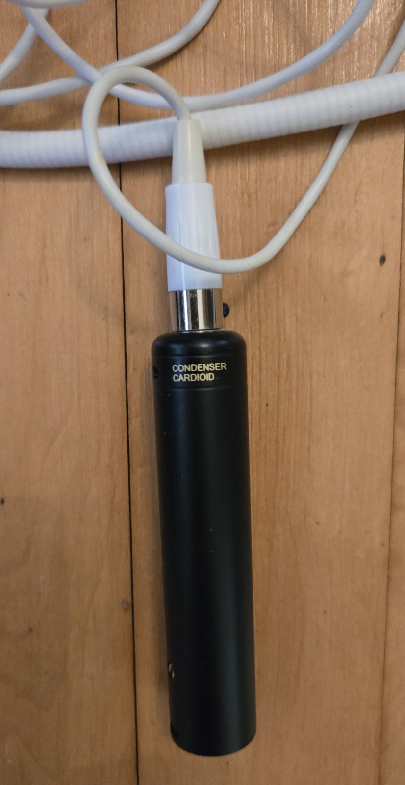 CAD CM-100W Hanging Choir Condenser Microphone White 30′ Long Tested