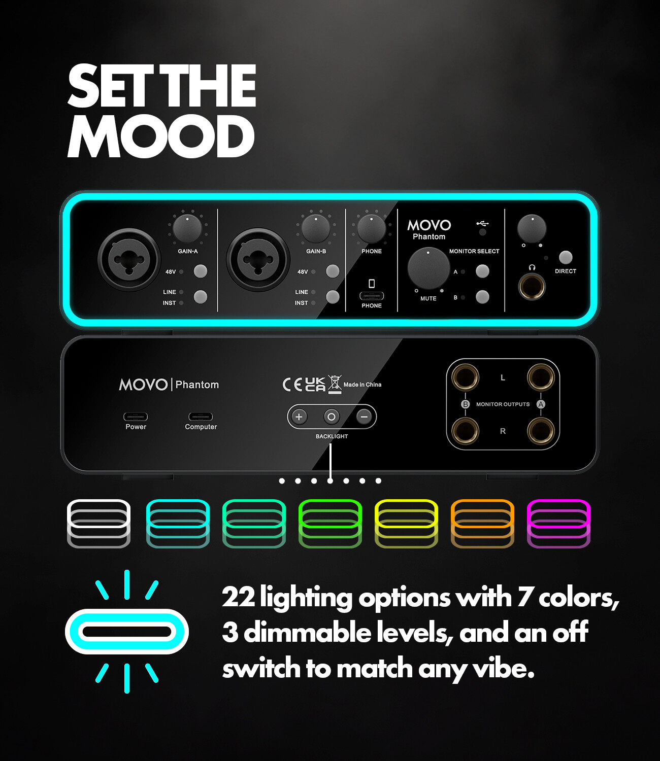 Movo PHANTOM+CastMic+TCM3 2Pack Dual Tabletop Audio Recording Bundle