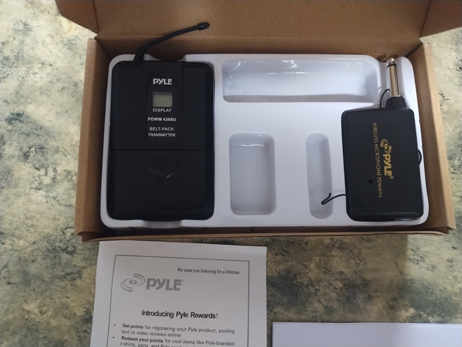 Pyle PDWM 4350U Transmission & Receiver Parts Only Please See Description