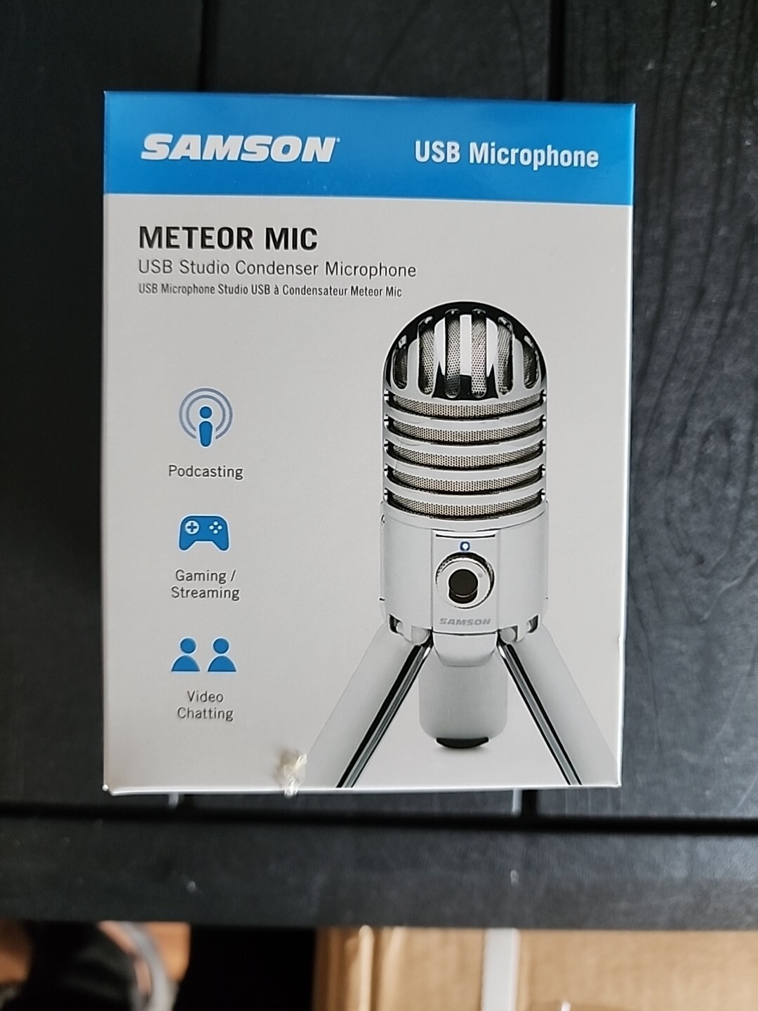 Samson Meteor Condenser Wired – USB Professional Microphone