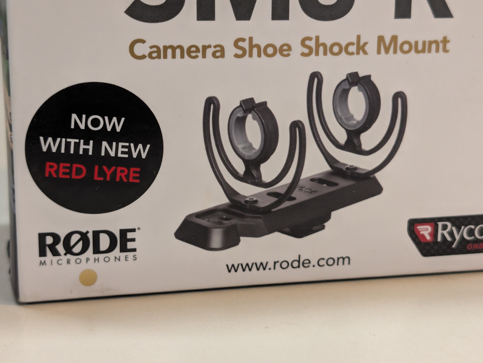 Rode SM3-R Rycote Lyre Camera Shoe Microphone Shock Mount NEW IN PACKAGE