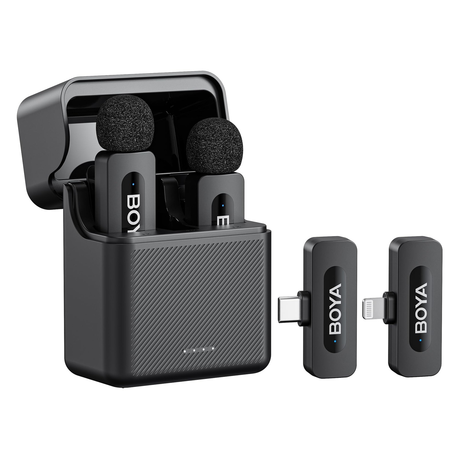 V3 Combo Wireless Microphone for iPhone/Andriod/PC/Laptop with USB-C/Lightnin…