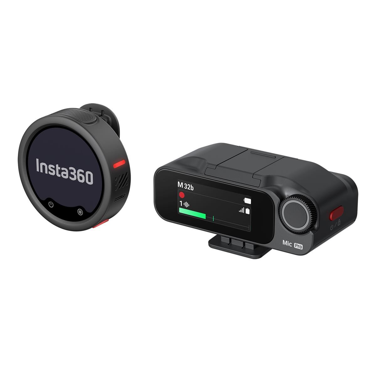Insta360 Mic Pro 2.4GHz Wireless Lavalier Microphone System OPEN BOX