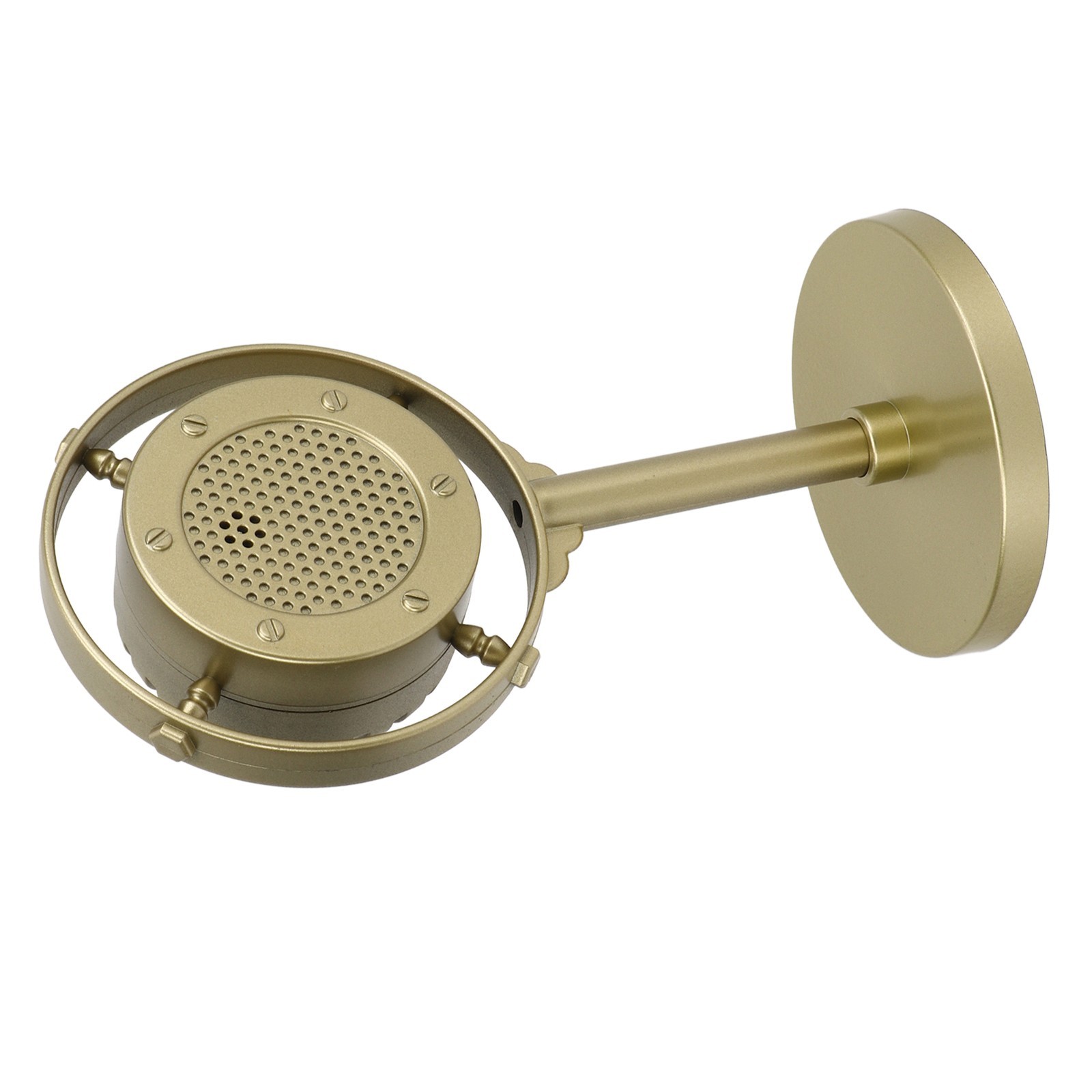 Gold Vintage Retro Microphone Prop Model Fake Plastic Classic Microphone WT