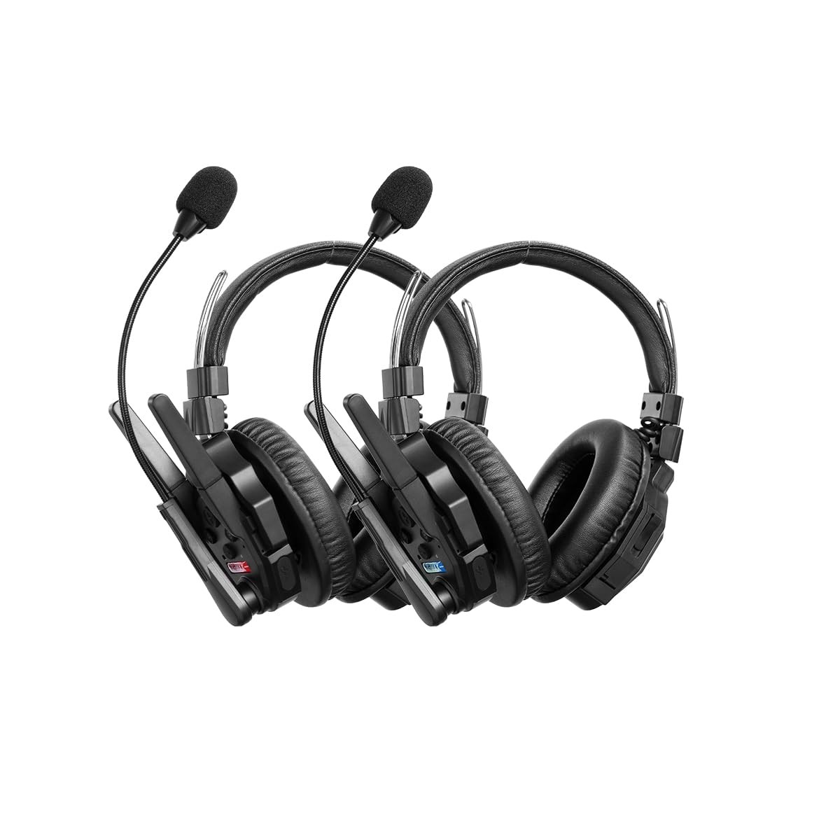 SYNCO Xtalk XMax2 Full-Duplex Wireless Intercom Headset XMax 2PCS, Black