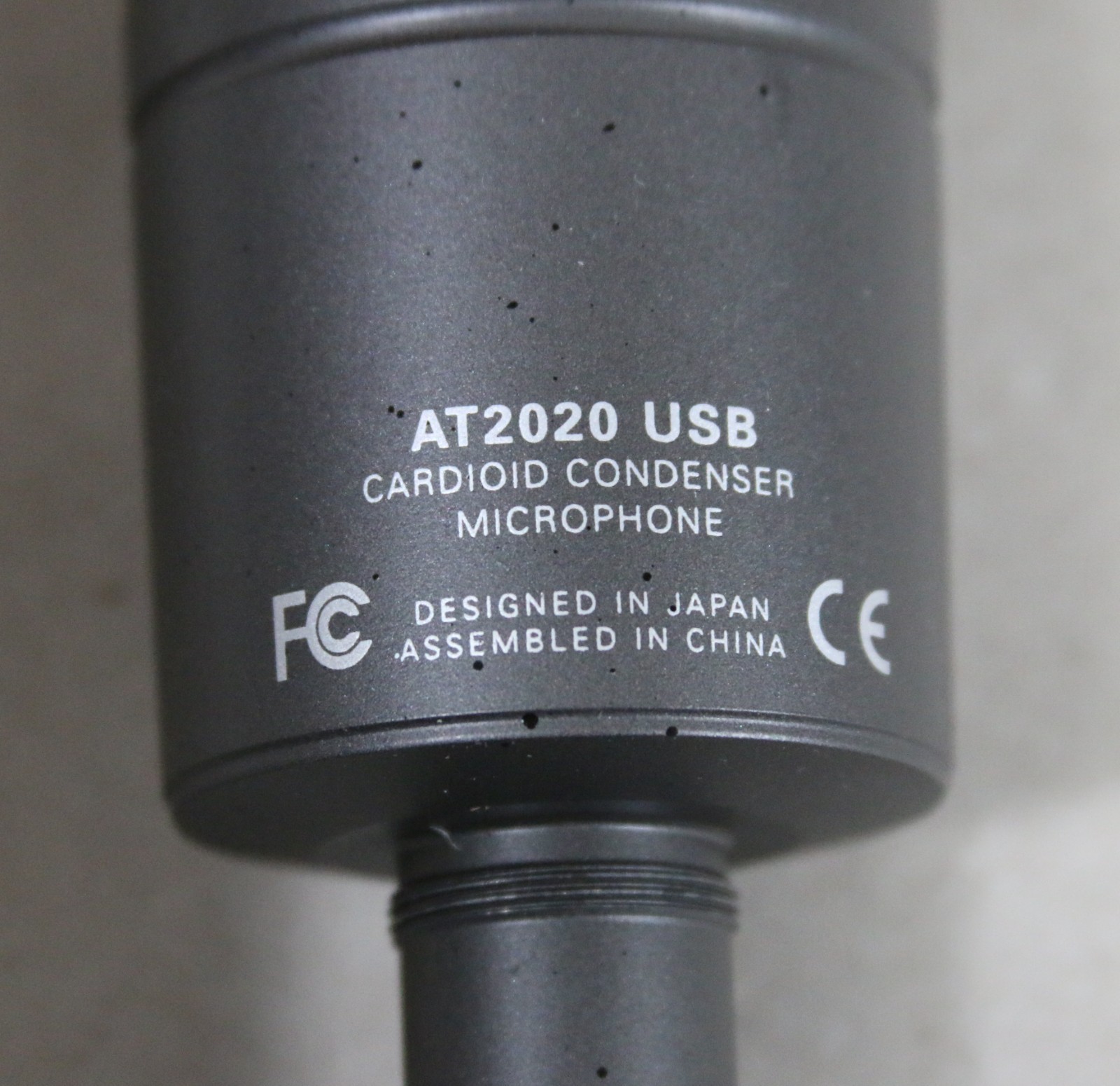 Audio-Technica AT2020USB Cardioid Condenser Studio USB Microphone – NICE!