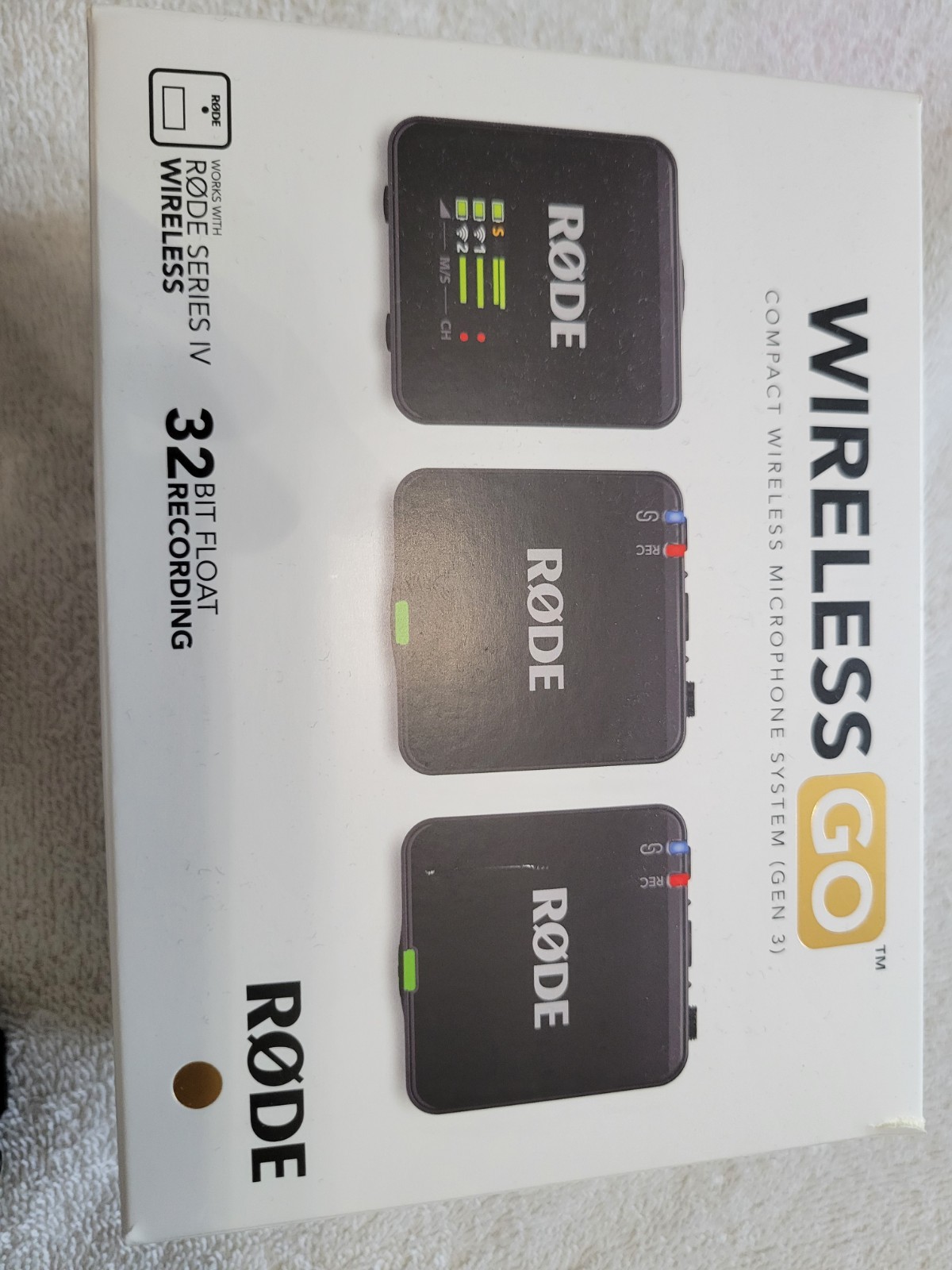 RODE Wireless GO (Gen 3) 2-Person Digital Wireless Microphone System