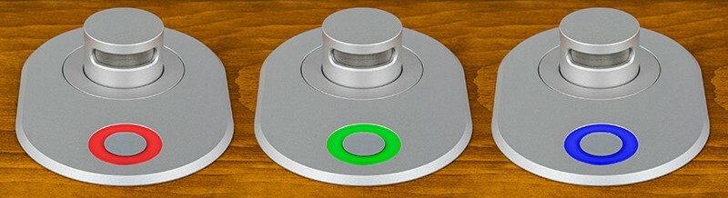 Clockaudio SWP-2N RGB Switch Plate w RGB Halo ring & touch sensitive switch G89