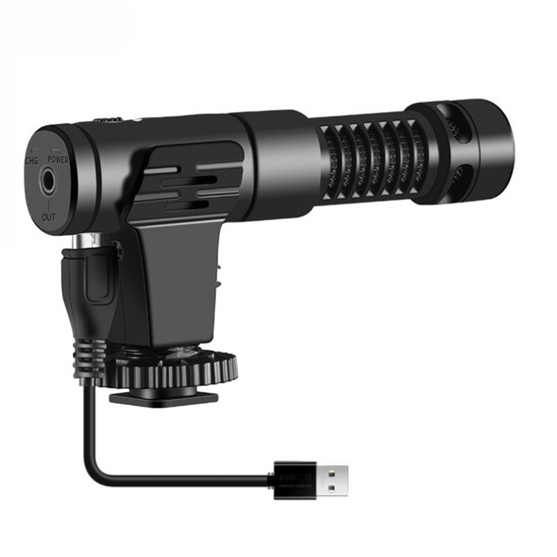 MAMEN MIC-07 Pro Video Record Microphone Vlog Photography Mic for Phone Camera