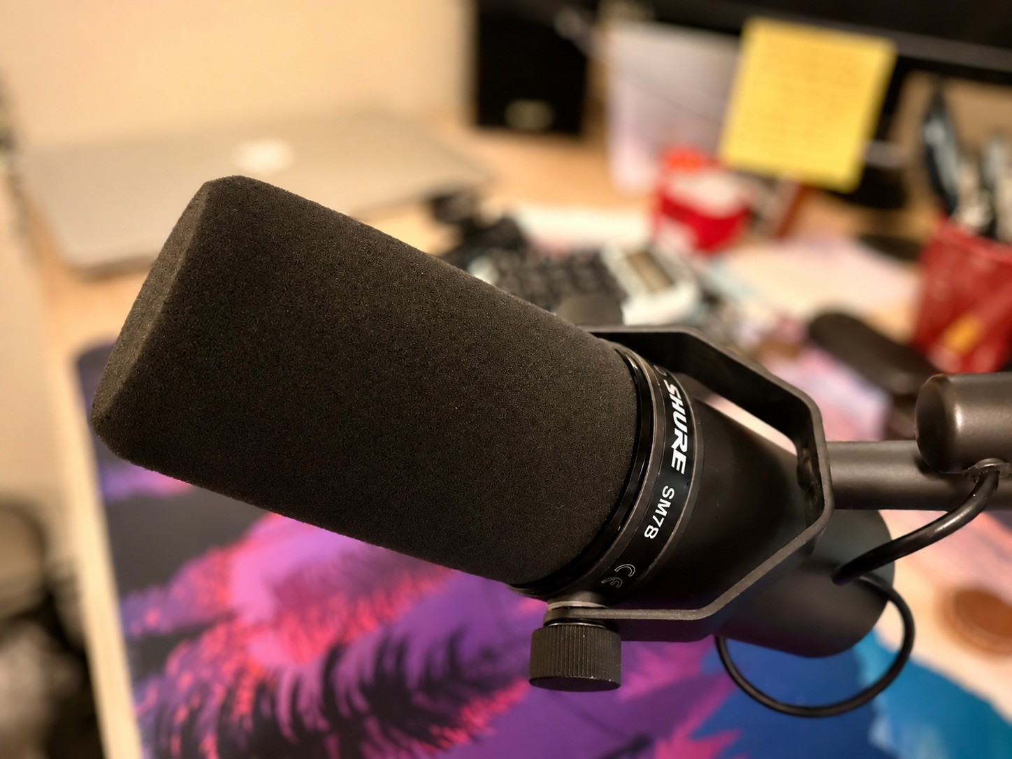 Shure SM7B Cardioid Dynamic Vocal Microphone With Fethead