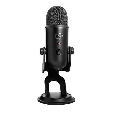 Blue Microphones Yeti USB Microphone – Blackout Edition