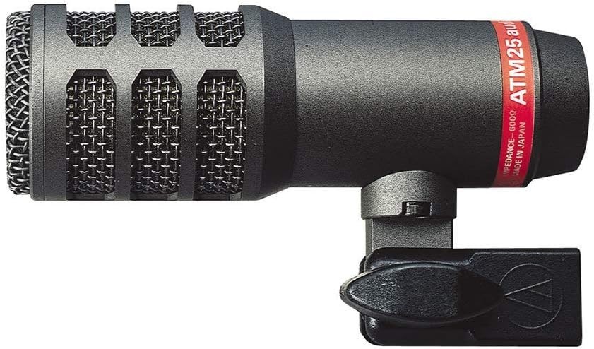 Audio Technica ATM25 Dynamic Microphone Hypercardioid Bass Drum Kick Japan NEW