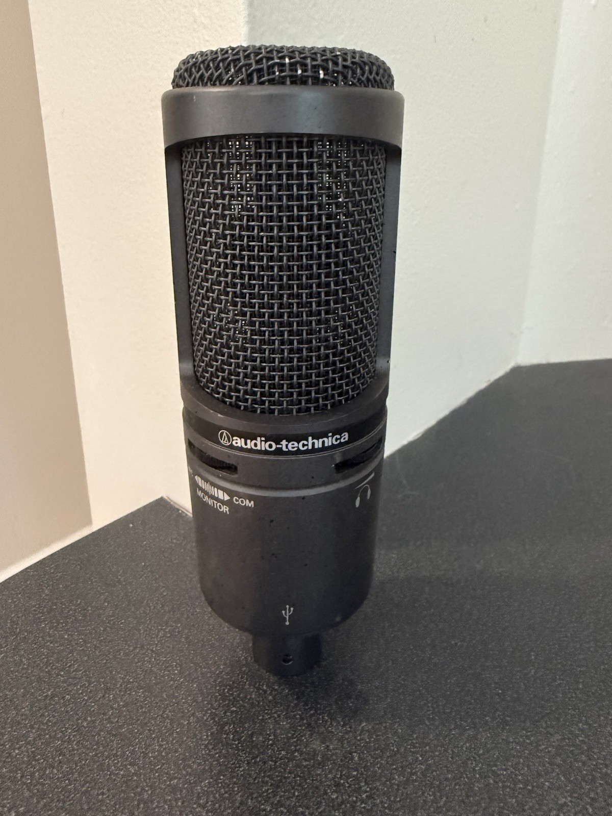 Audio-Technica AT2020USB+ Cardioid Condenser USB Microphone Black