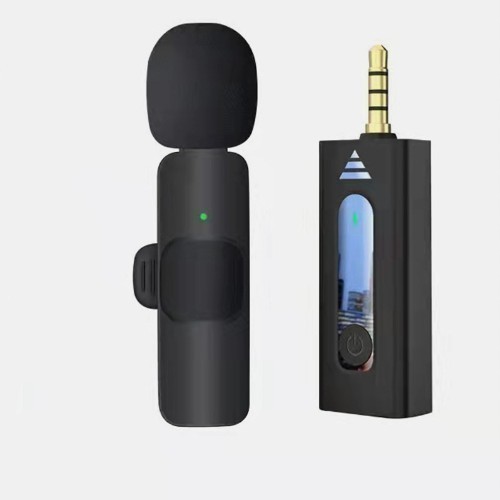 NEW Wireless Lavalier Microphone Noise Reduction Lapel Mic For Camera Recording