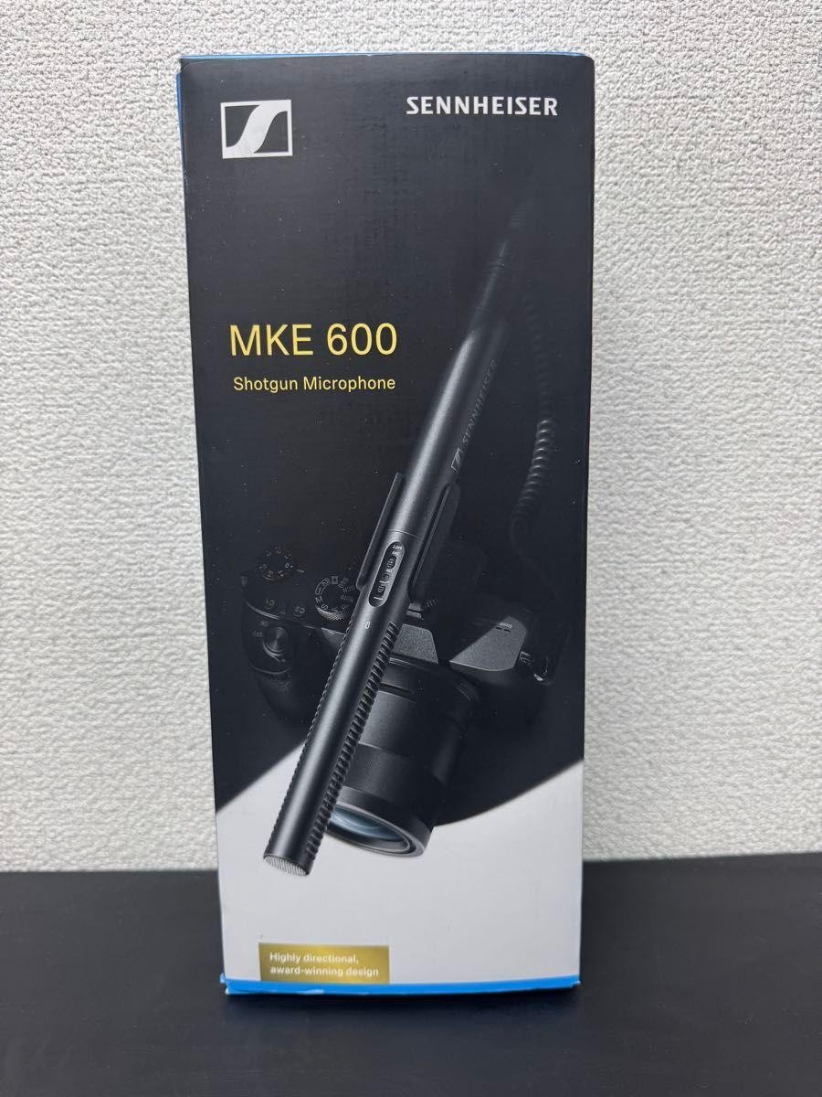 Sennheiser MKE600 Battery-Powered Shotgun Microphone for Video Camera New