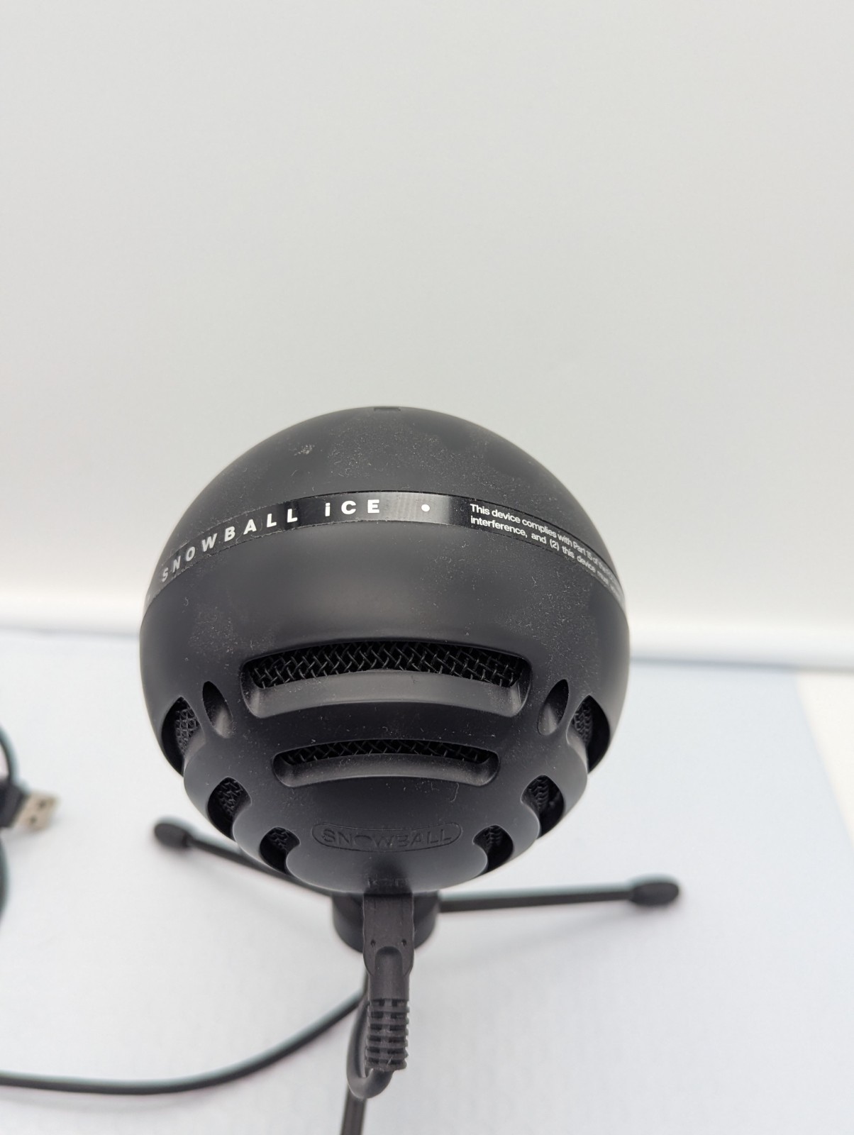 Blue Microphones Snowball Ice A00122 Black Plug & Play USB Condenser Microphone