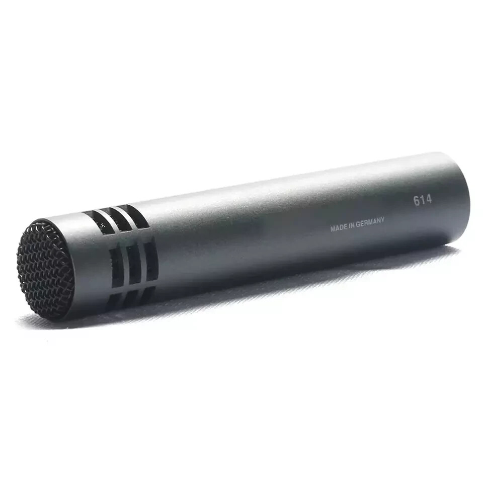 E614 Condenser Instrument Microphone with Clamp Mount Cardioid Mic for E614 Dru