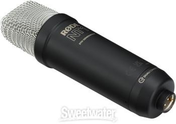 Rode NT1 5th Generation Condenser Microphone with SM6 Shockmount and Pop Filter