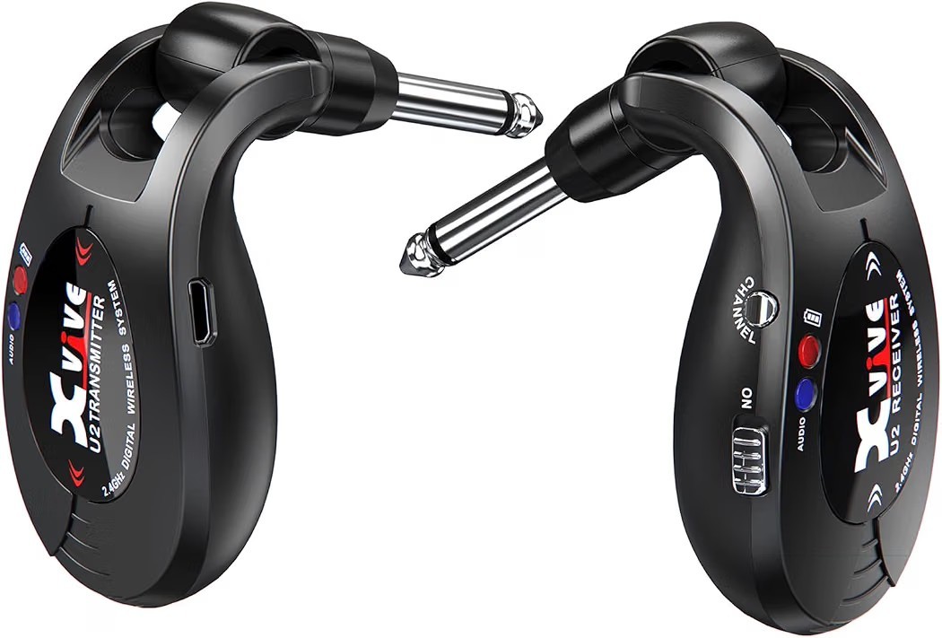 Xvive X-Vibe Wireless Guitar System Xv-U2 Black 6946042200128 XV-U2/BK