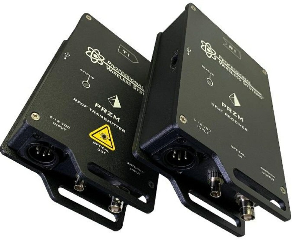 PRZM Professional Wireless T1 / R1 RF Over Fiber Set