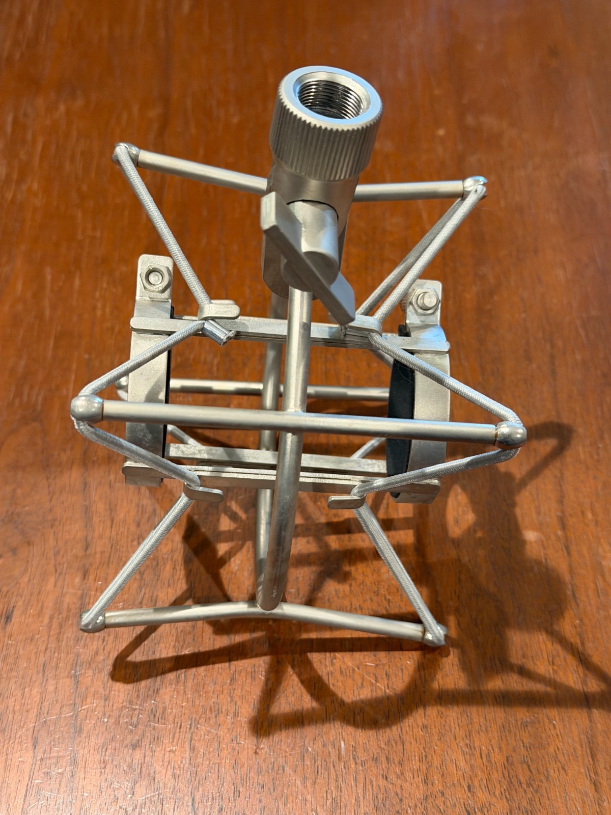 ADK S-51 Condenser Microphone, Wood Case, Hard Mount Ring, Spider Mount & Stand