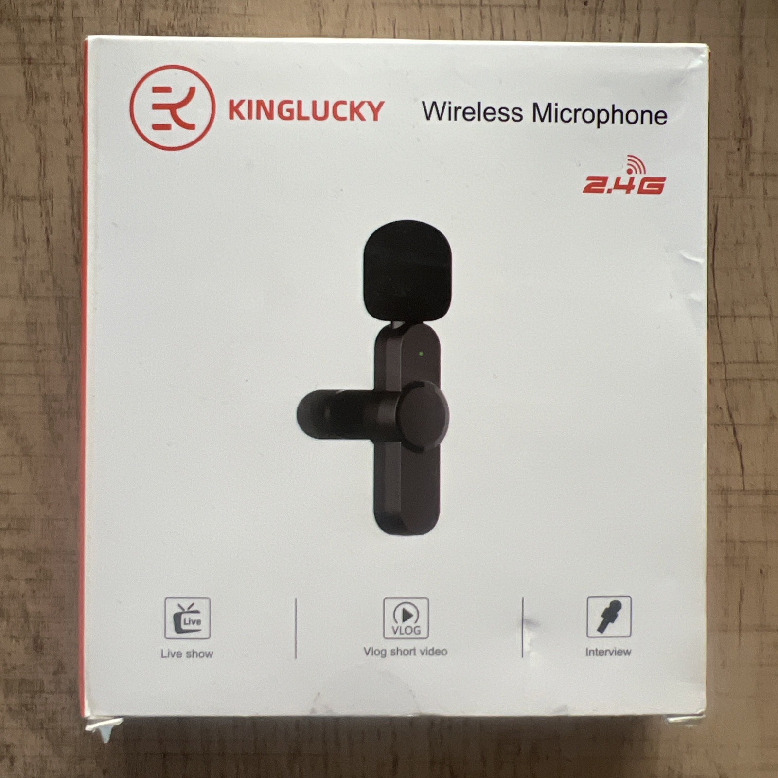 Mini Mic Professional Wireless Microphone USB-C iPhone iPad Android- NEW