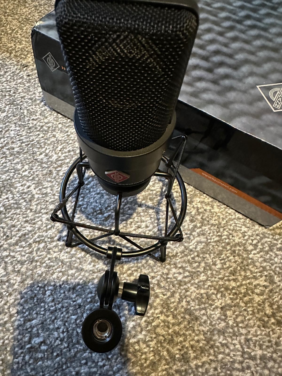 Black TLM 103 Neumann Large-Diaphragm Condenser Microphone