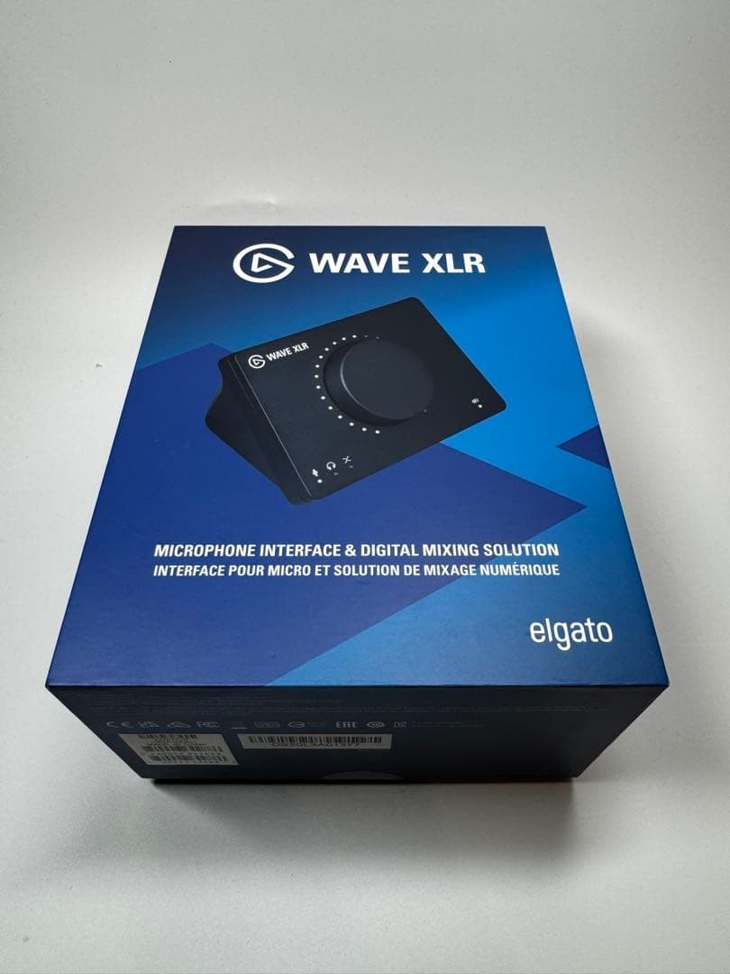 Elgato Wave DX Dynamic Vocal Microphone Wave XLR Audio Interface Set Used