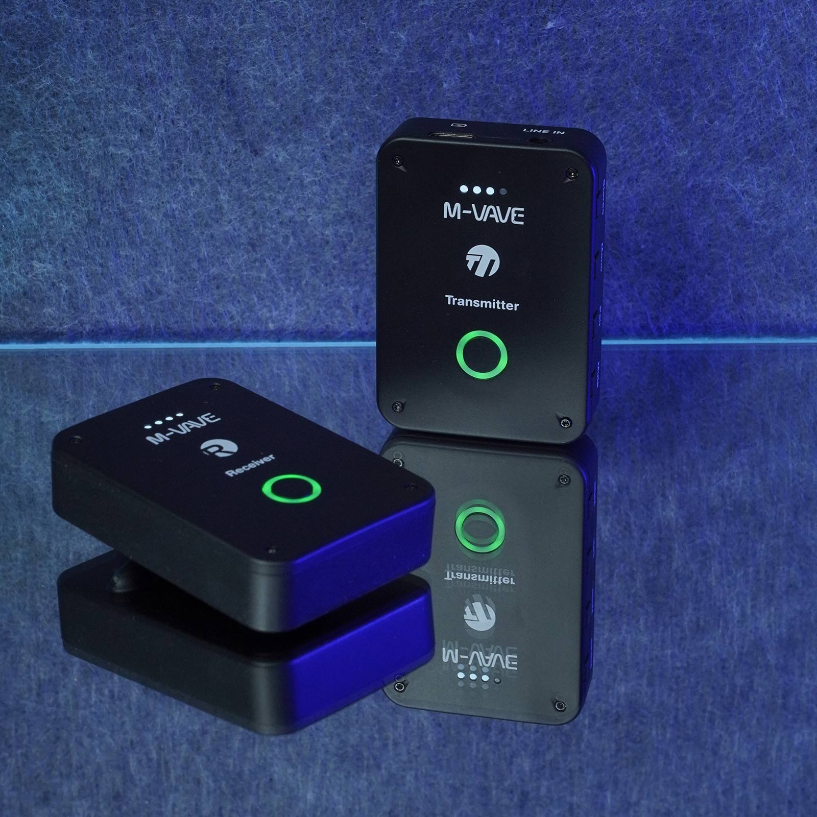2.4GHz Wireless Earphone Monitor System Transmitter Receiver for Mono/Stereo