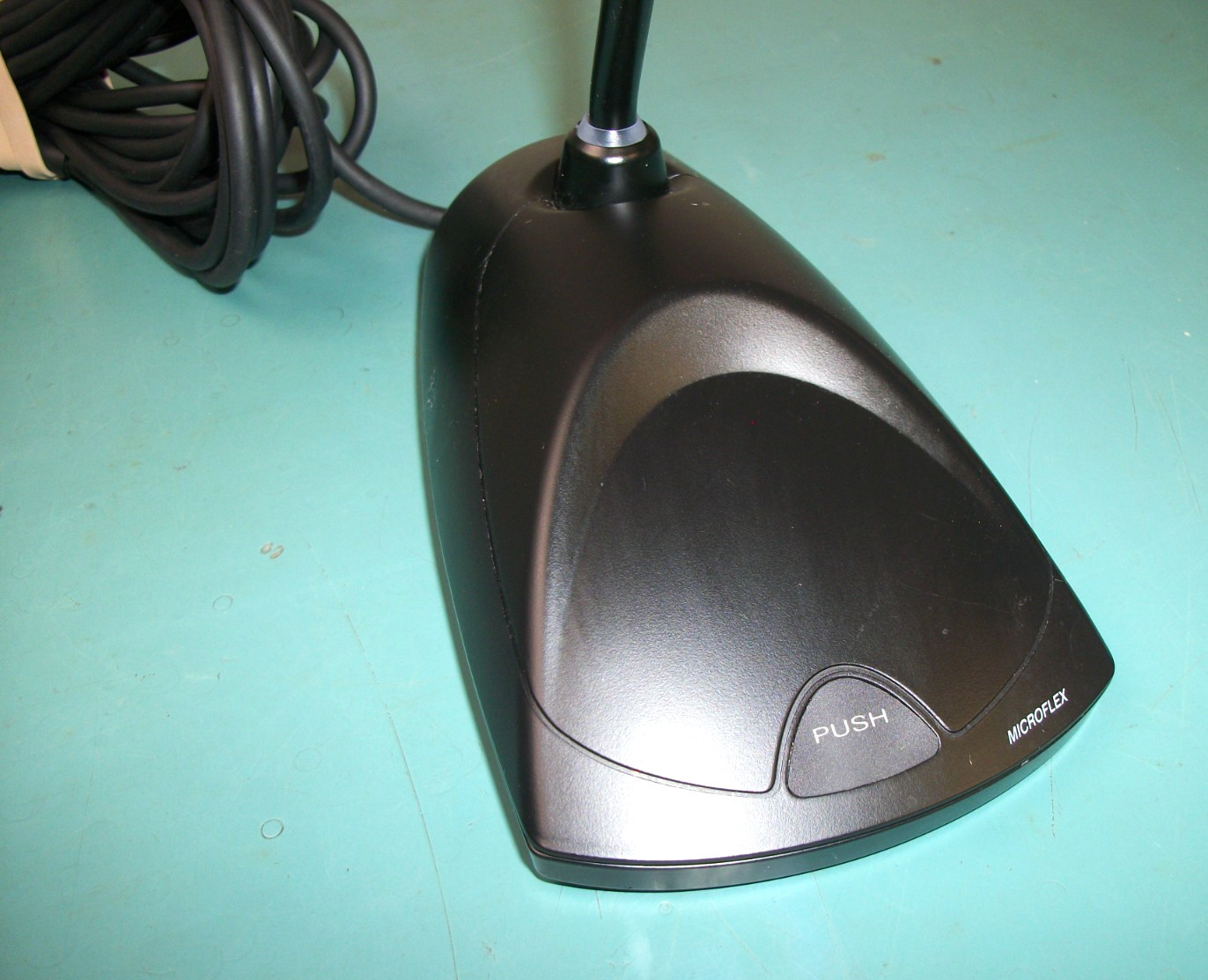 SHURE MX400DP MicroFlex Wired Desktop PreAmp Programmable Mute Switch Microphone
