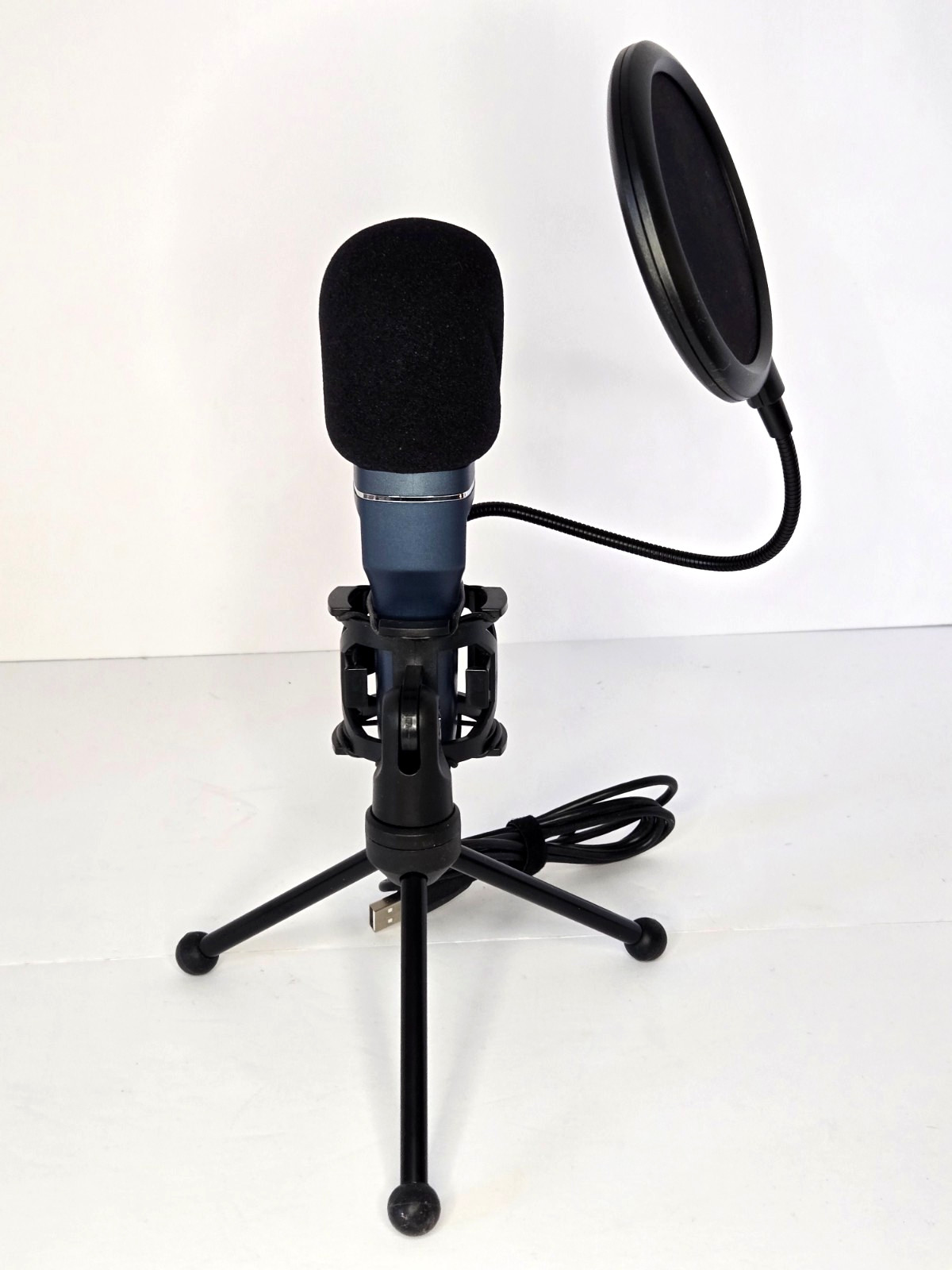 Toner TC-777 Microphone Stand, Shock Mount, Pop Filter, USB