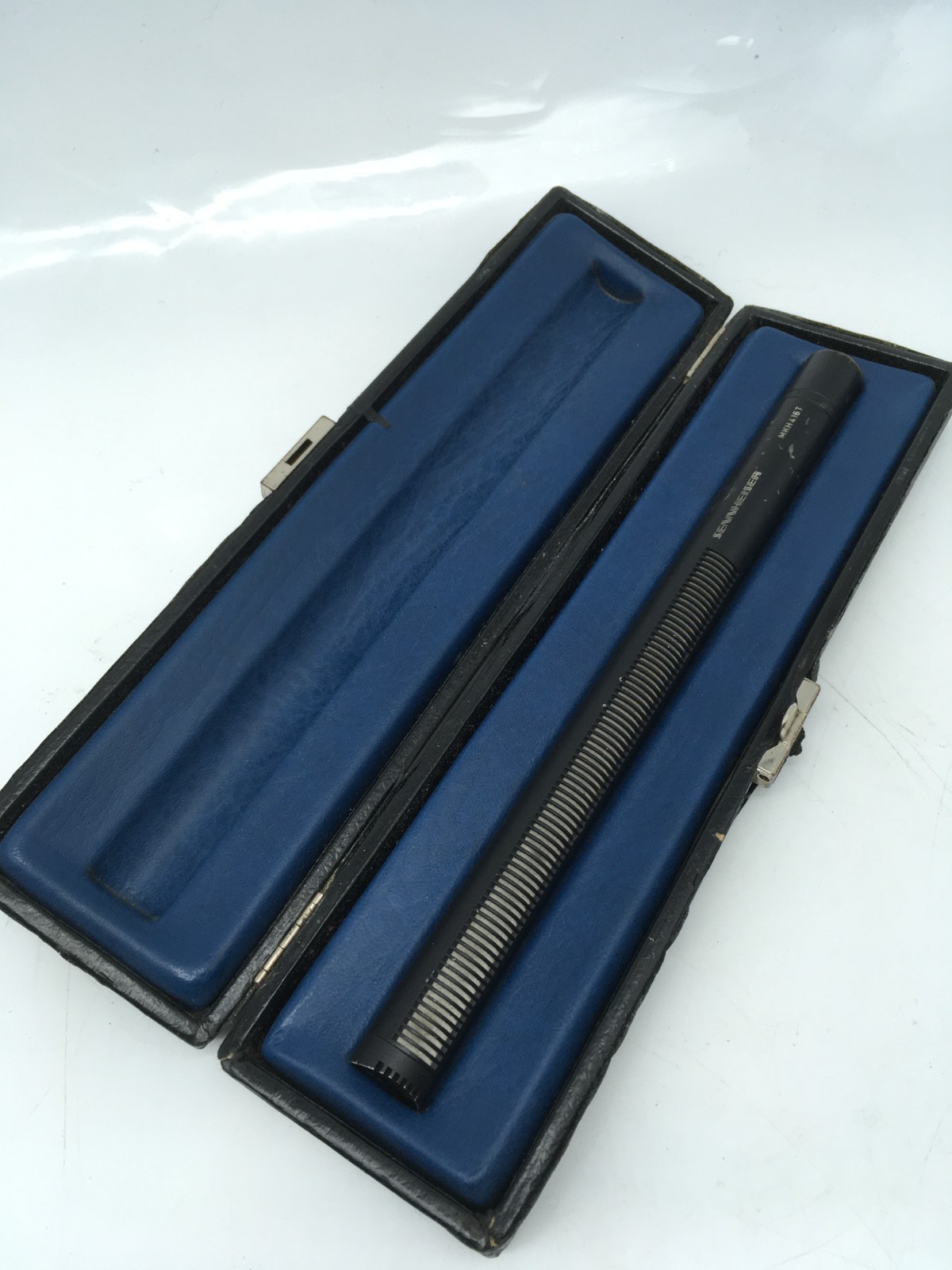 【Tested】 SENNHEISER MKH-416T Shotgun Microphone AB12V w/ Case Vintage Rare