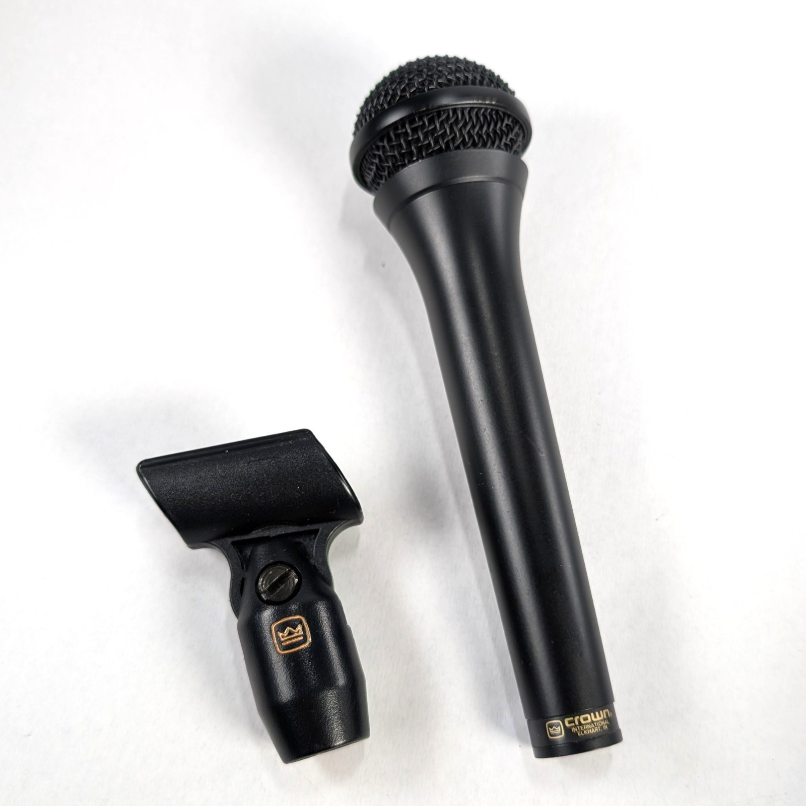 Crown CM-310 Vocal Stage Microphone CM310 — Rare Unused Factory Boxed Set