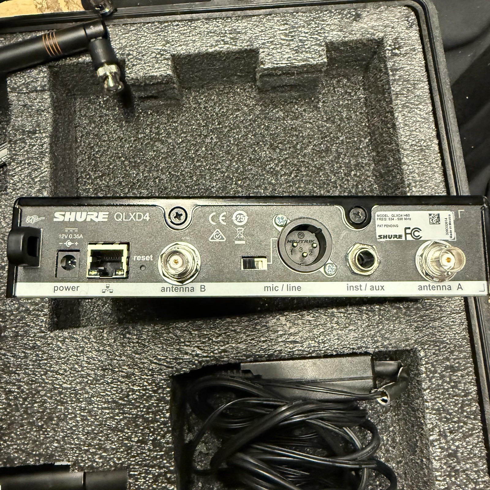 Shure QLXD4 / QLXD2 QLXD1 H50 Microphone System