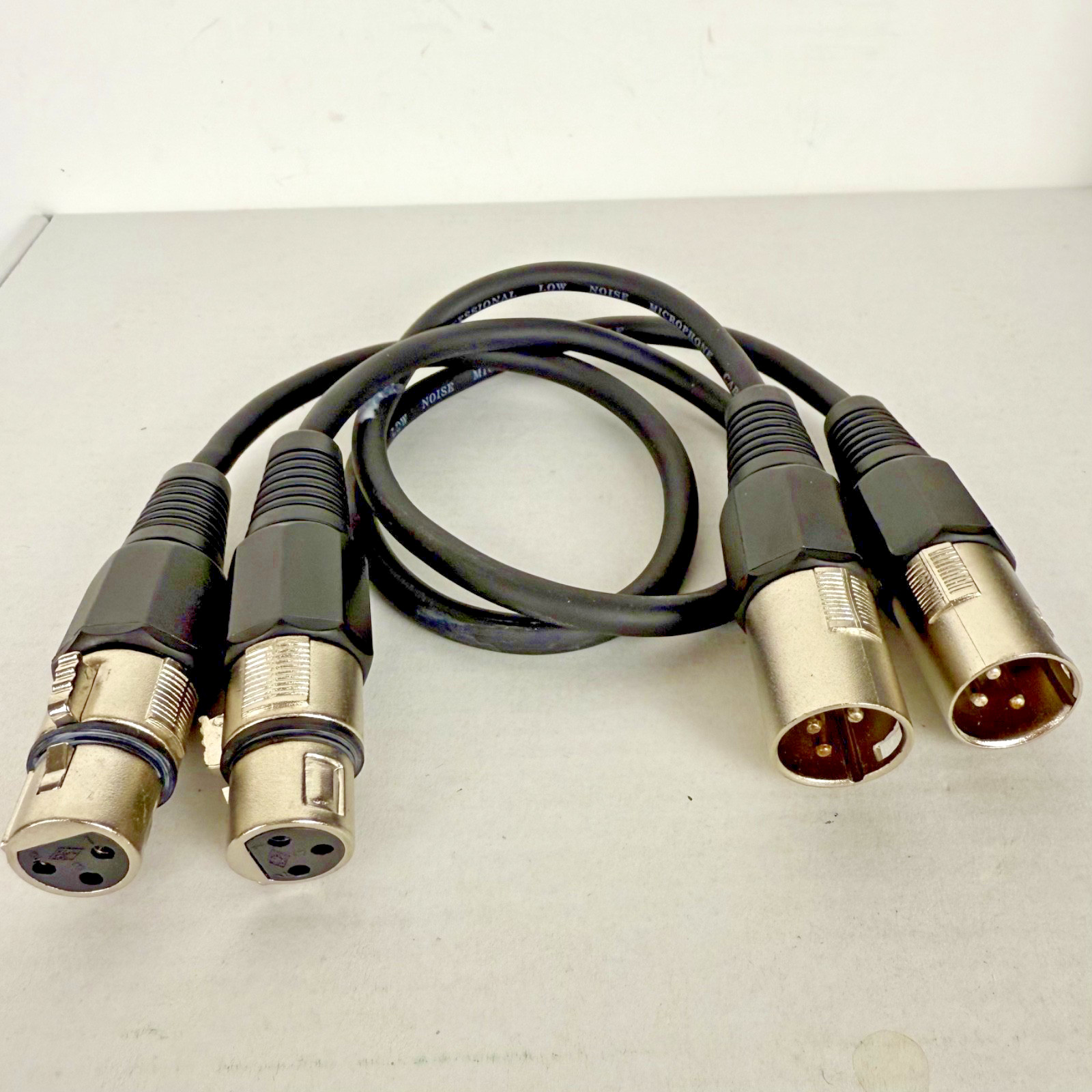 Sony ECM-680S M/S Stereo Shotgun Microphone with Case & Cables – Untested