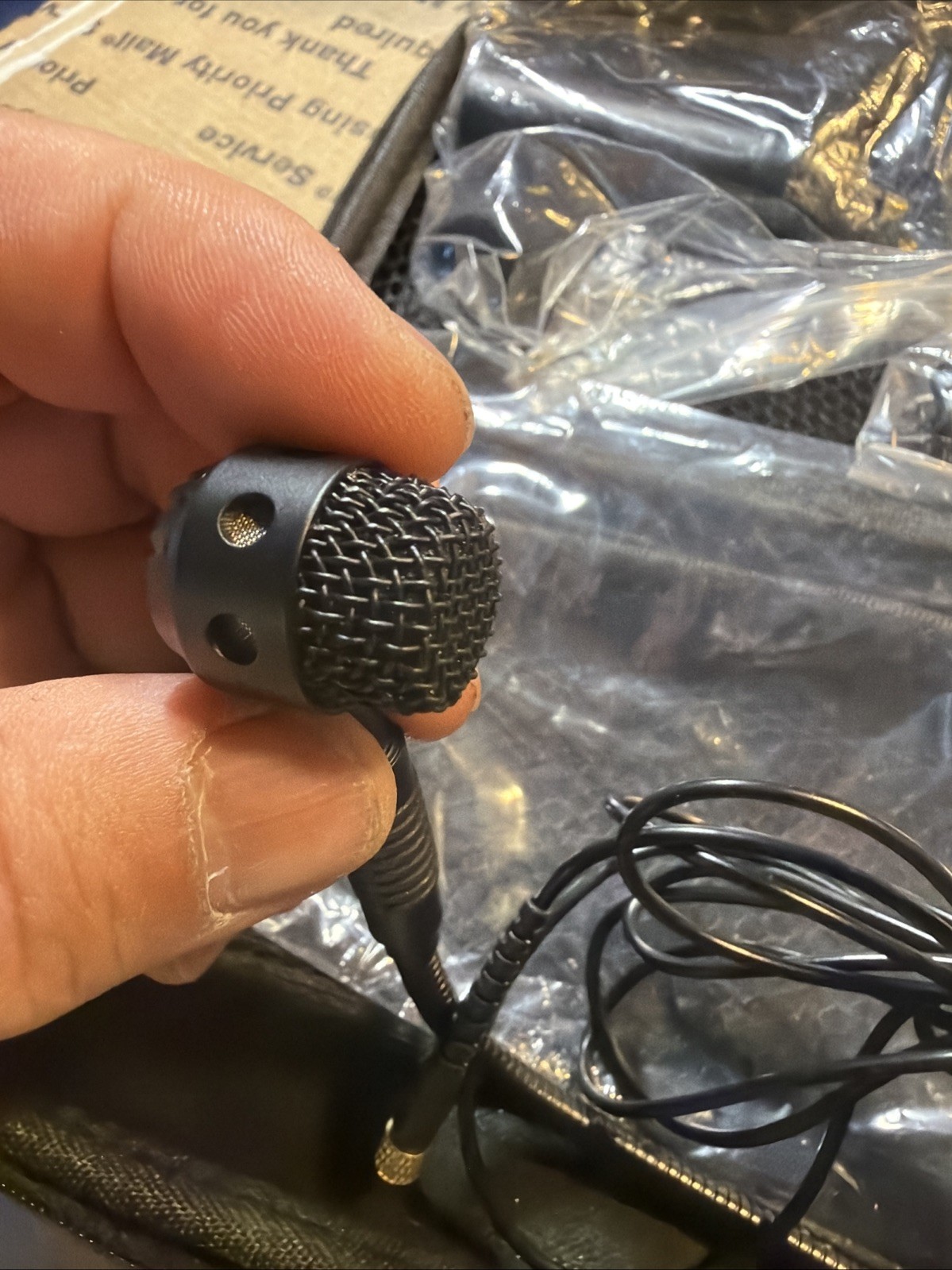 Clip On Instrument Condenser Microphone (for Saxophone)