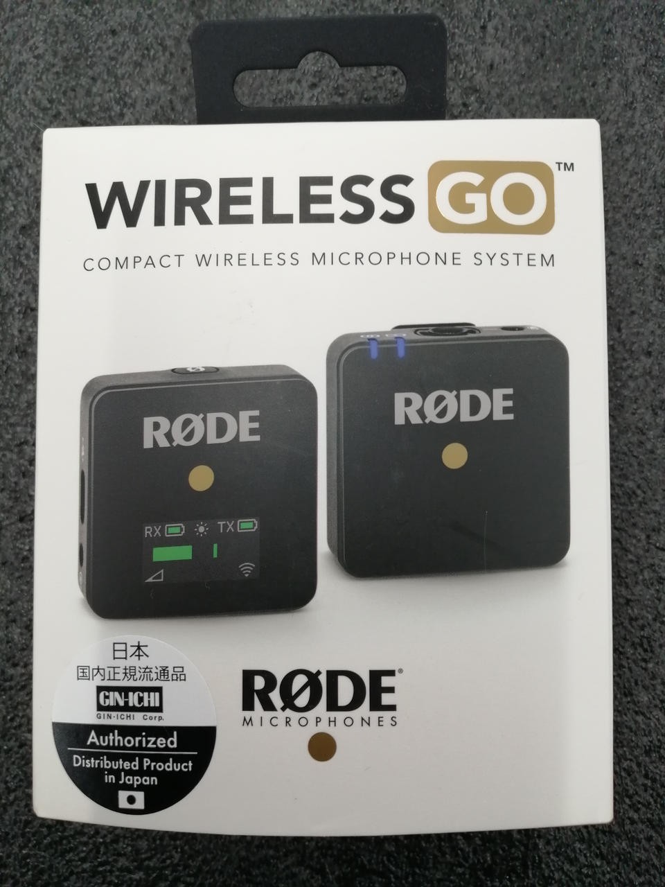 RODE Wireless GO Compact Wireless Microphone System Battery Powered Used
