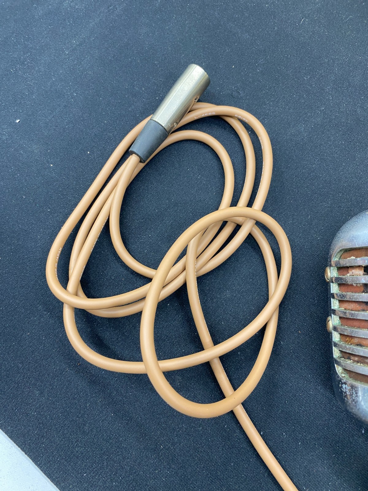Shure 556S Unidyne Dynamic Microphone 55 55S Vintage Mic as-is